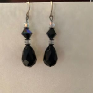 Allen Owen Crystal Earrings